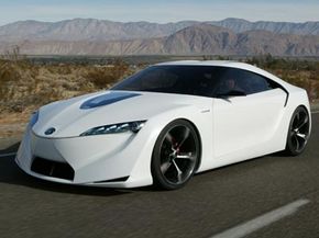 The Toyota FT-HS looks to give hybrid technology a sportier image.