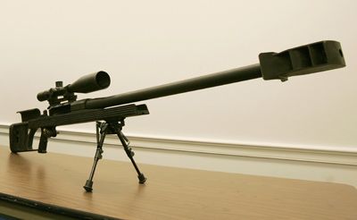 Barrett .50-caliber rifle