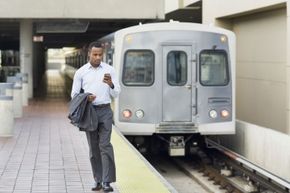 Many commuters stroll along the train platform with their attention on their smartphone screens, but there’s risk in neglecting awareness of your surroundings.