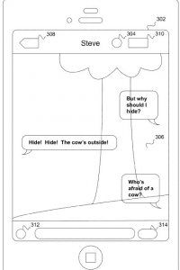 This rudimentary diagram shows the concept of Apple’s patent application.