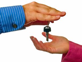 handing over keys