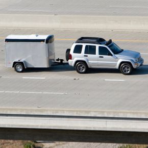 Towing a trailer