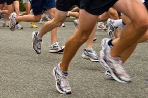 Have someone at a shoe store check your gait for the right type of running shoes.