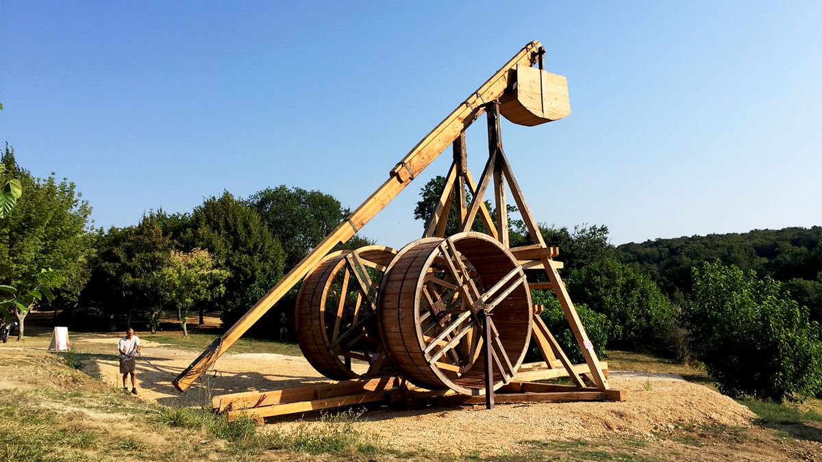 medieval catapult designs