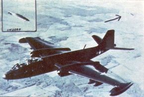 photo of martin b-57 plane