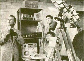 In the 1950s George Hunt Williamson (left) allegedly received radio communications from extraterrestrials. He was one of the most influential figures in the contactee movement.