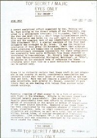 1987年5月，该文件被公开后，引发了巨大的争议。这份文件被认为是一场骗局，但行凶者的身份和动机仍不得而知。＂border=