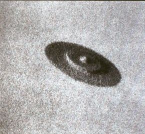 This daylight disc was photographed for Brazil's O Cruzeiro on May 7, 1952, over Barra Da Tiguca. While critics have thoroughly debunked the image, UFO reports of this type are far more common than those of space animals.