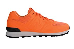 The materials in the upper portion of this New Balance athletic shoe were assembled by ultrasonic welding rather than traditional sewing.