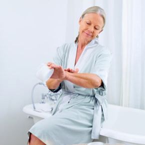 Applying topical creams like calamine lotion help control sweat rash.
