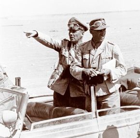 Nazi General Erwin Rommel -- "the Desert Fox" -- was widely respected both by his German troops and by his Allied opponents. See more pictures of WW II.”width=