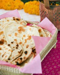Not only will roti mesh easily with any menu, it will also look fabulous on the table.