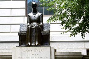 graves unmarked dyer sits heroine hailing statue boston