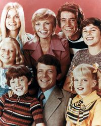 &quot;The Brady Bunch&quot; offered the first televised glimpse into a &quot;blended&quot; family.