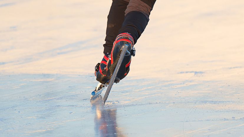 Skate on ice