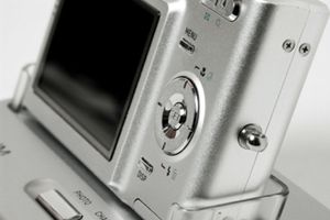 Digital camera in dock