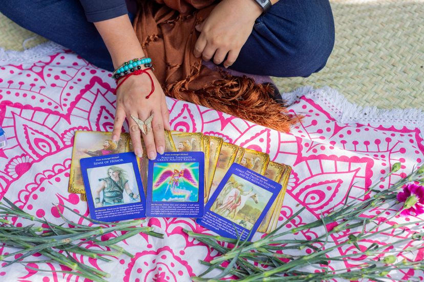 upright nine of cups