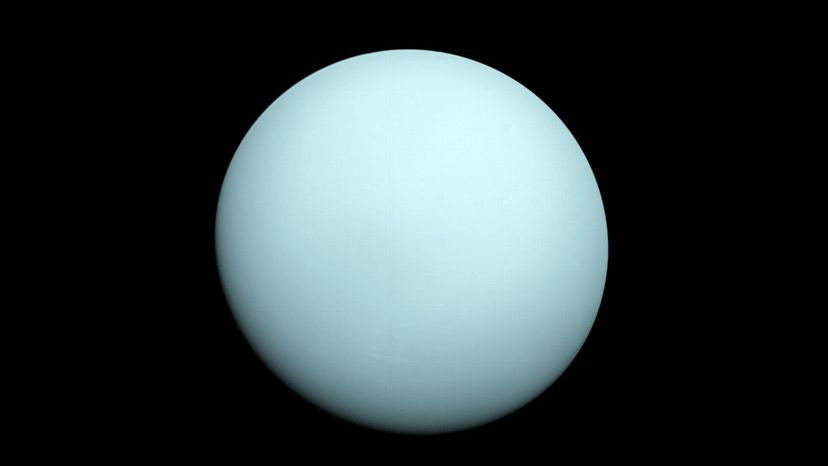 Uranus photo by Voyager 2