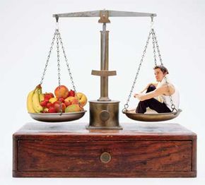 Eating healthy can be a simple matter of maintaining a balanced diet.