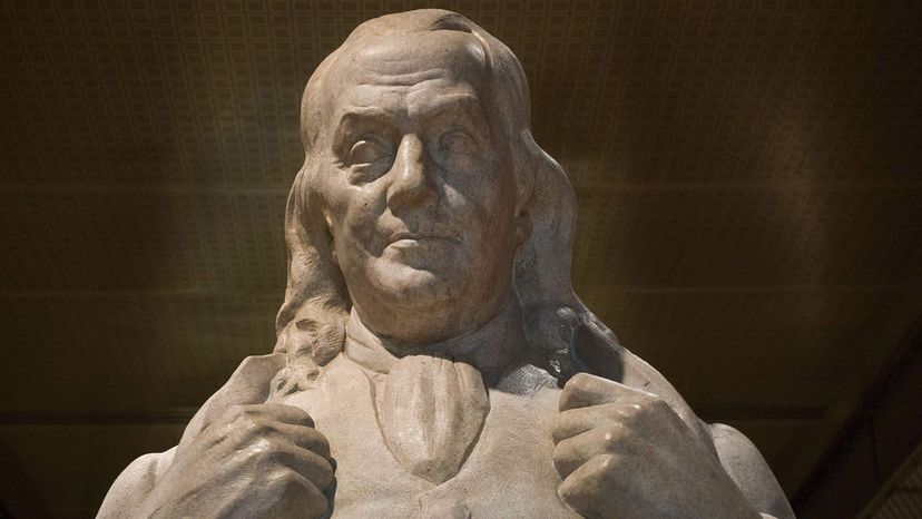 statue of Benjamin Franklin