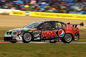 Greg Murphy drives the #11 Pepsi Max Crew Holden during the Bathurst 1000, which is round 10 of the V8 Supercars Championship Series at Mount Panorama on Oct. 9, 2011 in Bathurst, Australia.