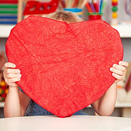 适合孩子的自制情人节点子＂class=