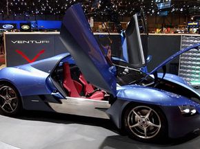 The Venturi Fetish made its world debut during the press days at the 72nd Geneva International Motor Show, on March 5, 2002, in Geneva, Switzerland.­