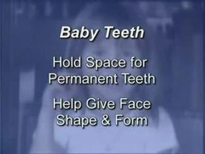 Baby teeth are just as important as permanent teeth and aid in many vital development areas. Learn how to keep baby teeth healthy in this video from the American Dental Association.