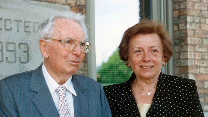 Viktor Frankl and his wife Eleonore 