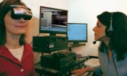 Using virtual therapy to treat a patient’s fear of flying.