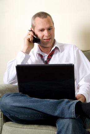 woman on phone