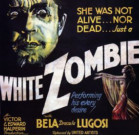 White Zombie, poster,