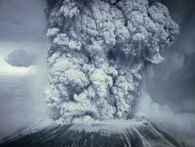 Mount St. Helens eruption