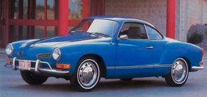 1971 Volkswagen Karmann-Ghia coupe front three-quarter view