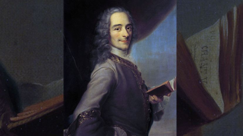 Francois Marie Arouet, aka Voltaire painter