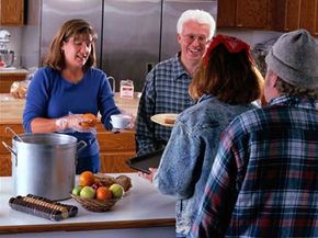 Soup kitchens around the U.S. work to combat hunger.