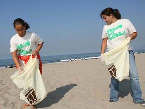 beach clean-up