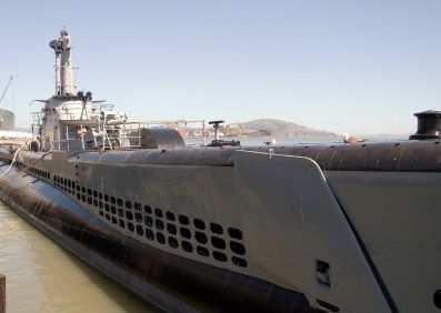 World War II era submarines have been decommissioned and are used for tours.