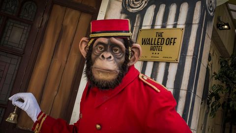 Banksy's Walled Off Hotel Offers Art, Politics and Rooms With No View - Vimarsana News