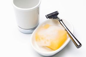 razor soap cup