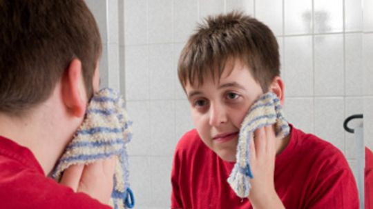 Is a washcloth a bad idea for cleansing your face?