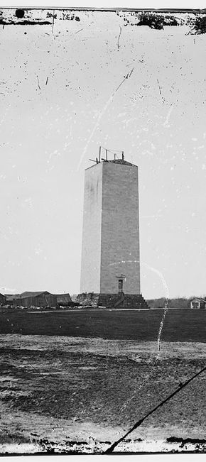 unfinished washington monument