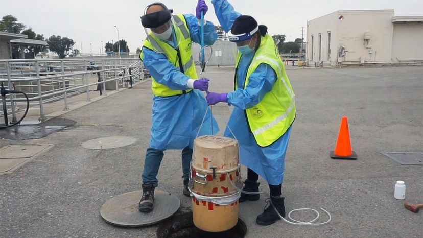 Wastewater covid