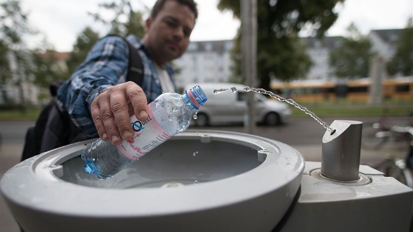 water fountain	