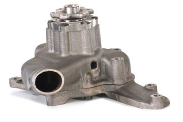 It's recommended that your engine's water pump be replaced when the timing belt is serviced.