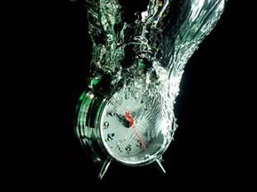 How can water help us tell time?