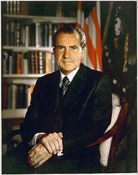 总统图片库总裁理查德·尼克松（Richard Nixon）。查看更多总统的图片。“width=