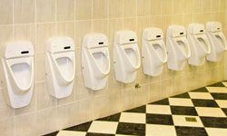 row of urinals