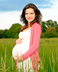 Every woman carries differently -- differences that can become more noticeable in the later stages of pregnancy.