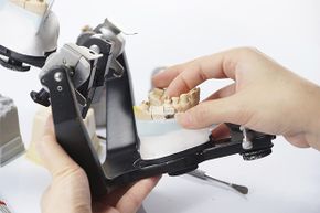 University of Florida researchers have created a set of smart dentures, equipped with sensors that continuously measure the pressure and friction inside a person's mouth.